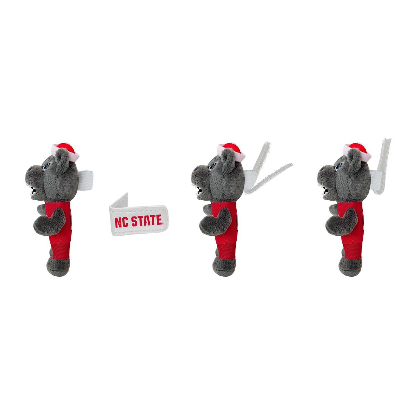 NC State University Mascot "Mr. Wuf" Attachable Plush Merch