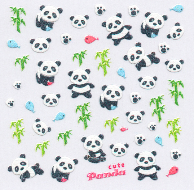 Playful Panda Stickers