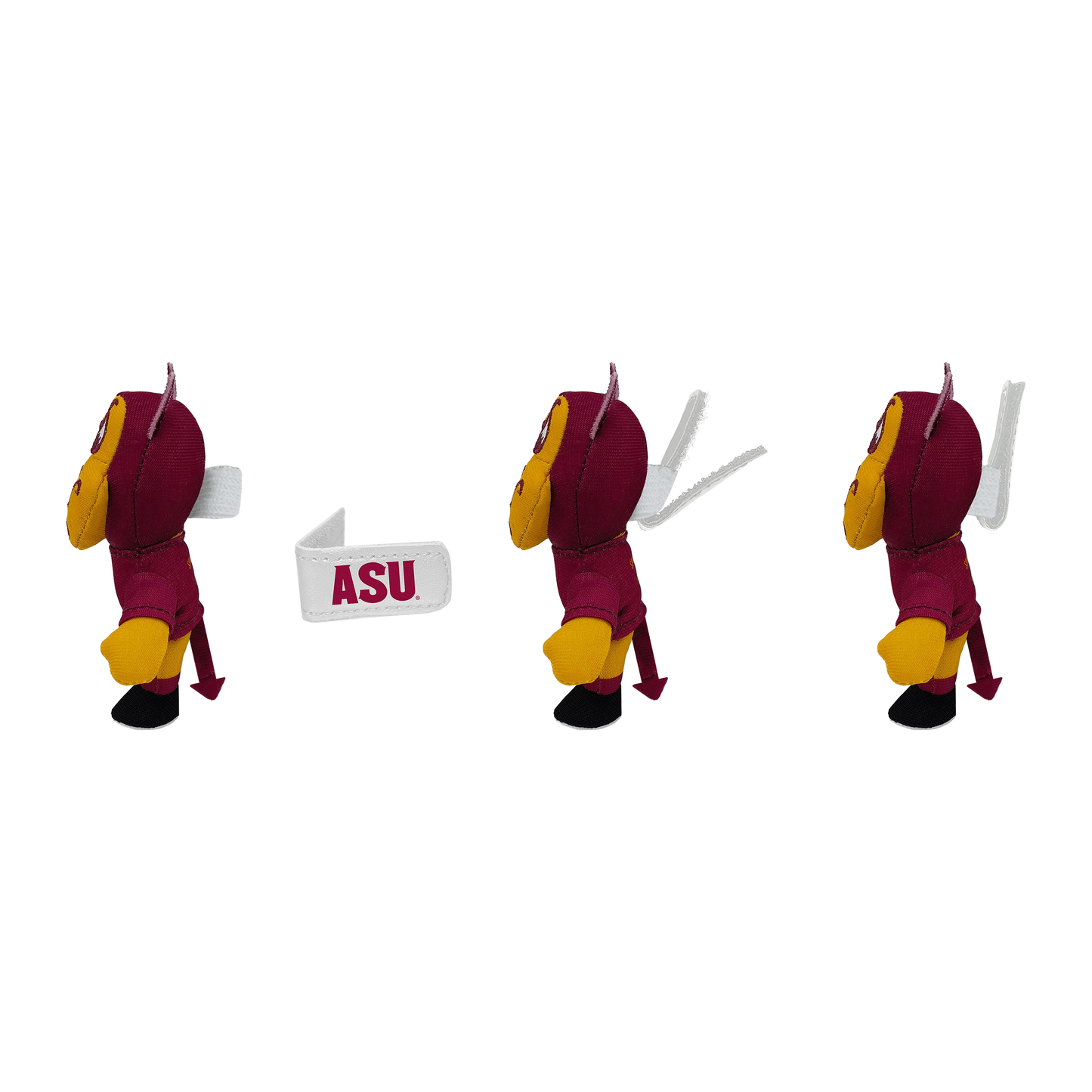 Arizona State University Mascot "Sparky" Attachable Plush Merch