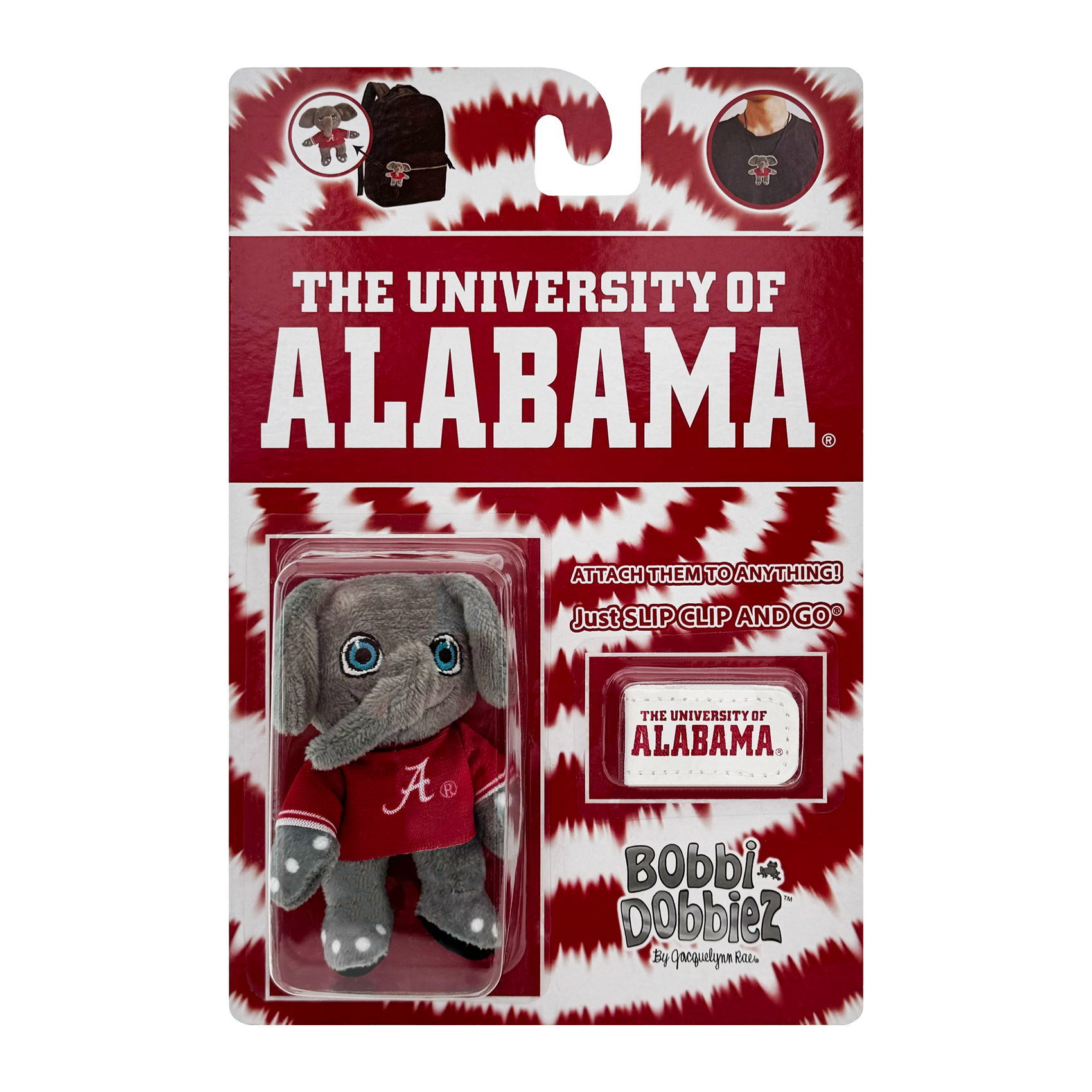 University of Alabama Mascot "Big Al" Attachable Plush Merch