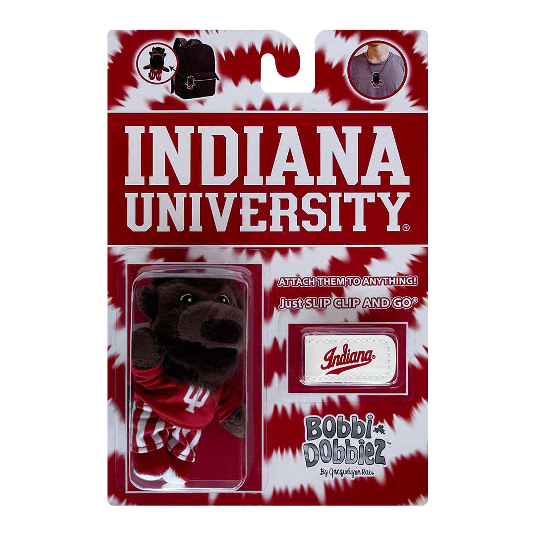 Indiana University "Hoosier the Mini Bison" Attachable Plush Merch