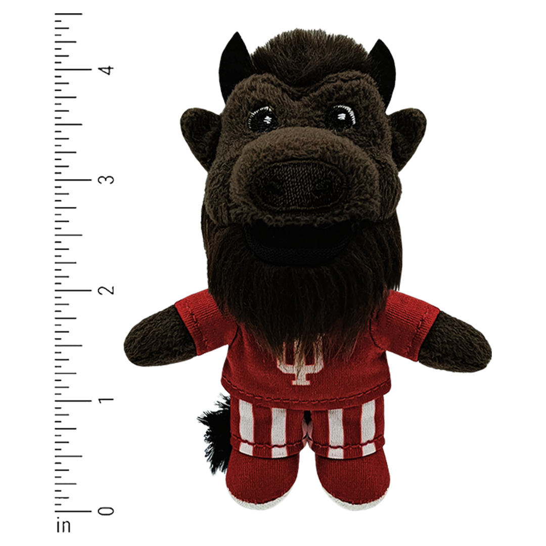 Indiana University "Hoosier the Mini Bison" Attachable Plush Merch