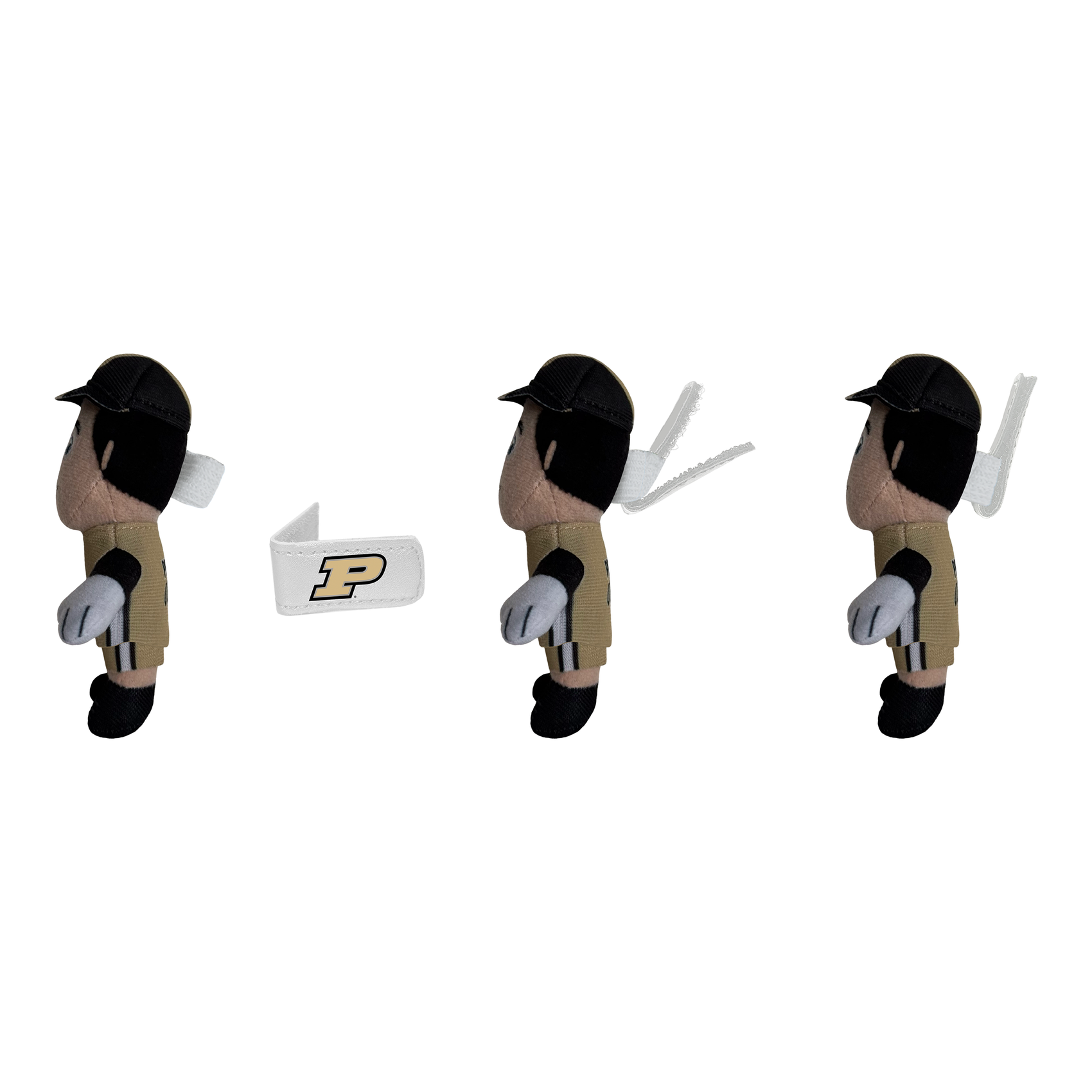 Purdue University Mascot "Purdue Pete" Attachable Plush Merch