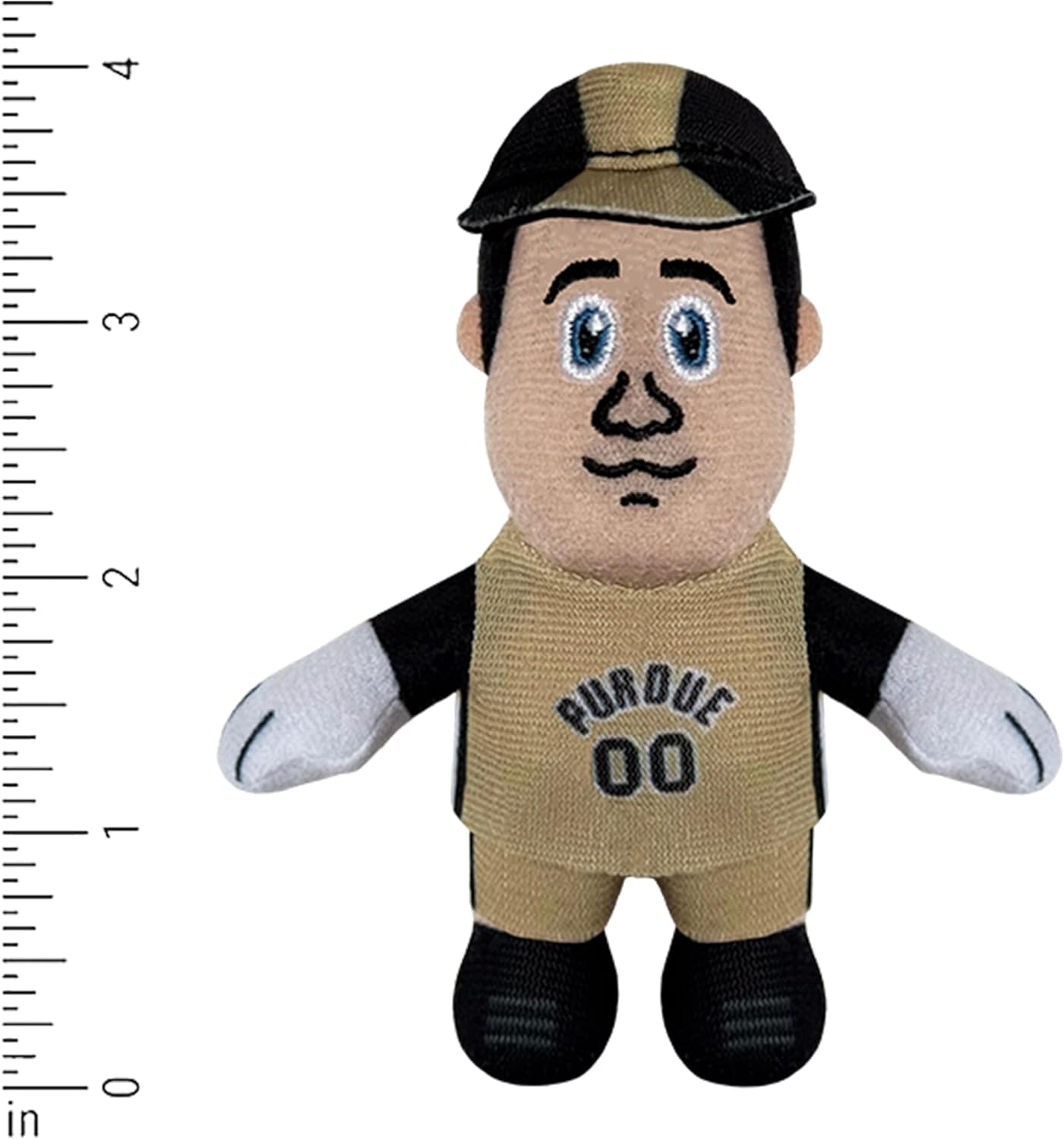 Purdue University Mascot "Purdue Pete" Attachable Plush Charm