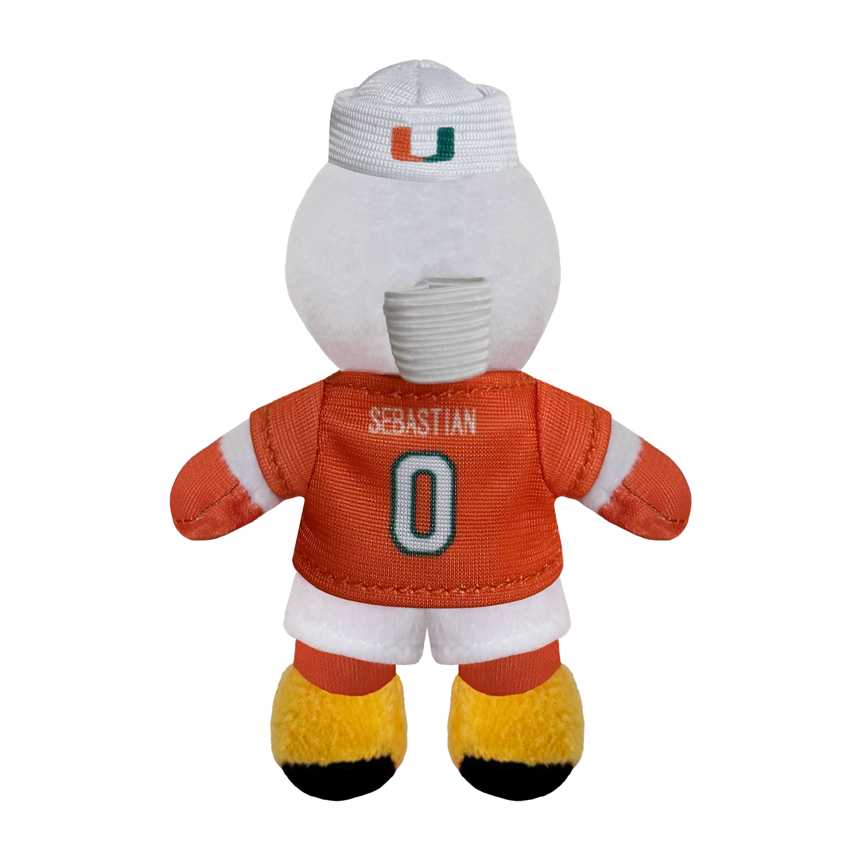 University of Miami Mascot "Sebastian" Attachable Plush Merch