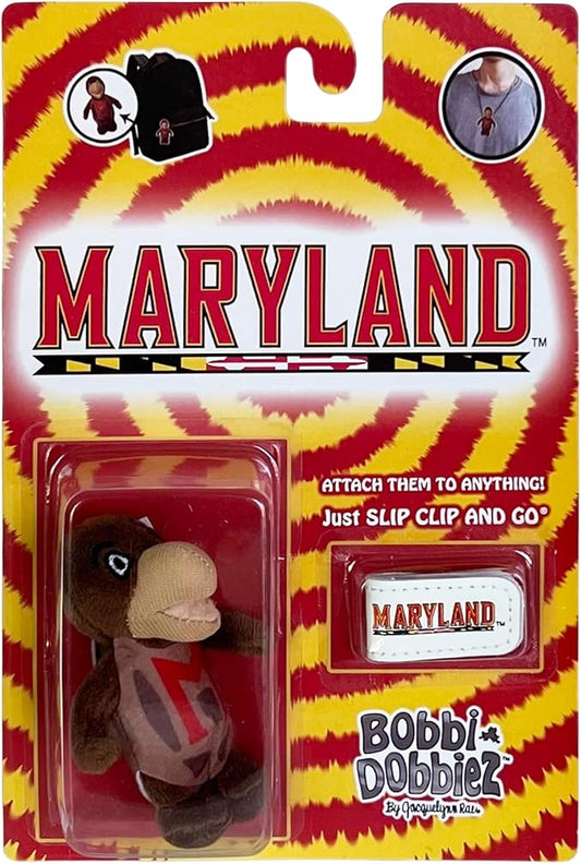 University of Maryland Mascot "Testudo" Attachable Plush Charm
